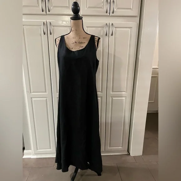 Eileen Fisher | Dresses | Eileen Fisher Long Sleeveless Black Linen Dress | Poshmark Eileen Fisher | Dresses | Eileen Fisher Long Sleeveless Black Linen Dress | Poshmark